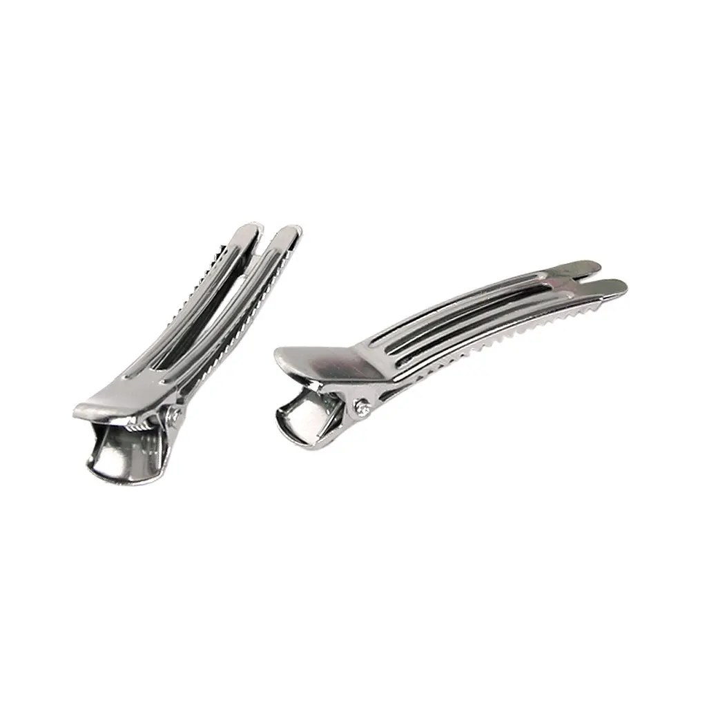 

BEST 50 Pcs Blank Double Prong Hair Clips DIY