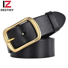 DESTINY Top Italian Genuine Leather Belt Men High Quality Luxury Famous Brand Designer Belts Wide Strap Male Wedding Gold Jeans DESTINY Top Italian Genuine Leather Belt Men High Quality Luxury Famous Brand Designer Belts Wide Strap Male Wedding Gold Jeans