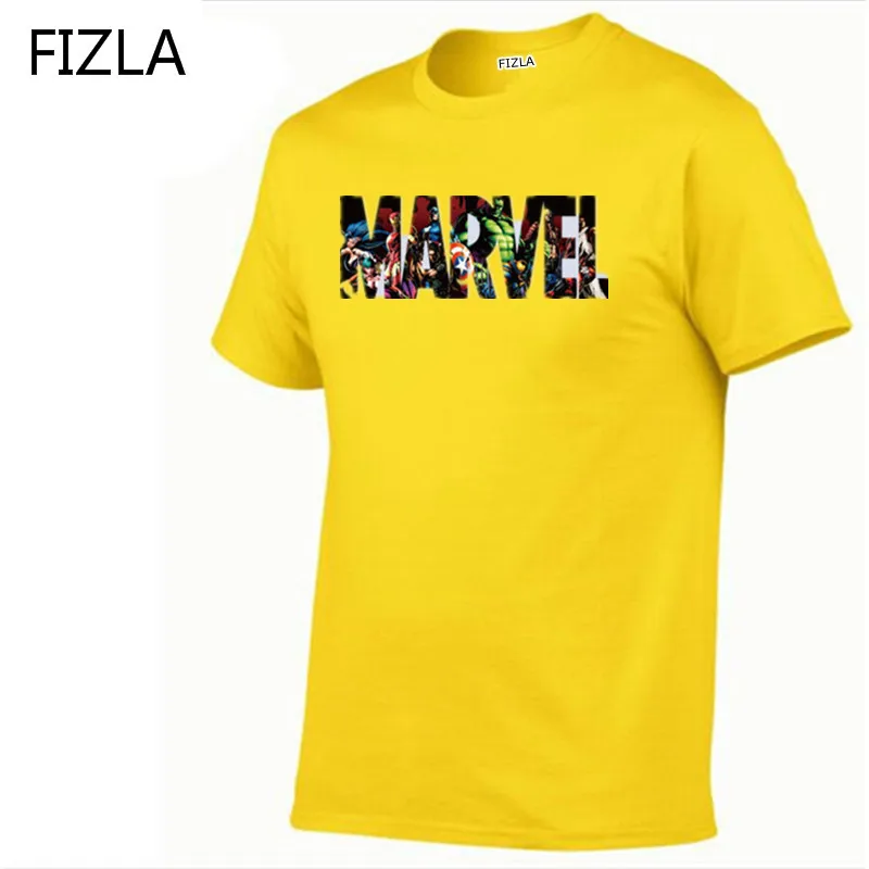 Высококачественная модная футболка "Марвел", мужская повседневная футболка с круглым вырезом и короткими рукавами, мужские футболки marvel, европейский размер