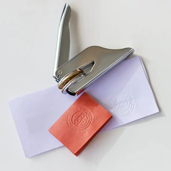 חותמת הבלטות חמה התאמה אישית עם הלוגו שלך, חותמת אישית הבלטות חותם עבור ראש מכתב מעטפת חתונה Gaufrage