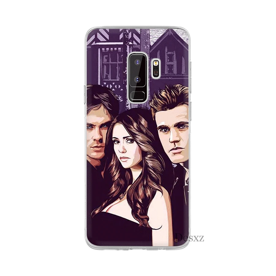 Чехол Desxz Vampire Diaries Comics для Samsung J1 J2 J3 J5 Prime J6 J7 защитный чехол|Чехлы-накладки| |