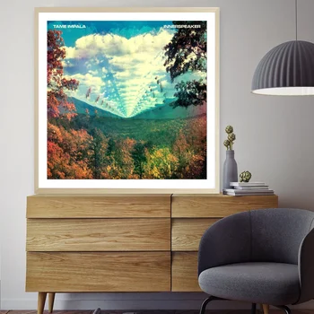 

Tame Impala Innerspeaker Art Canvas Poster Music Album poster Wall Pictures for Living Room No Frame
