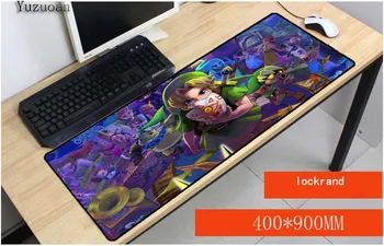 

Yuzuoan The Legend of Zelda Eagles Mask Gaming Mousepad Computer Laptop Mice Mat Optical Speed Play Mats Soft Rubber Mousepad