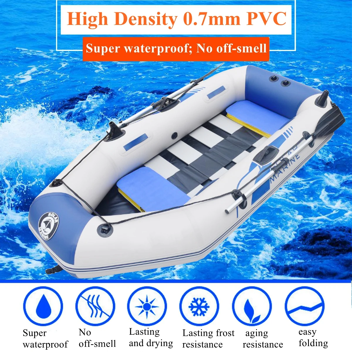 

1.75/2m slats bottom inflatable boat PVC material professional inflatables boat fishing boat laminated wear-resistant boat