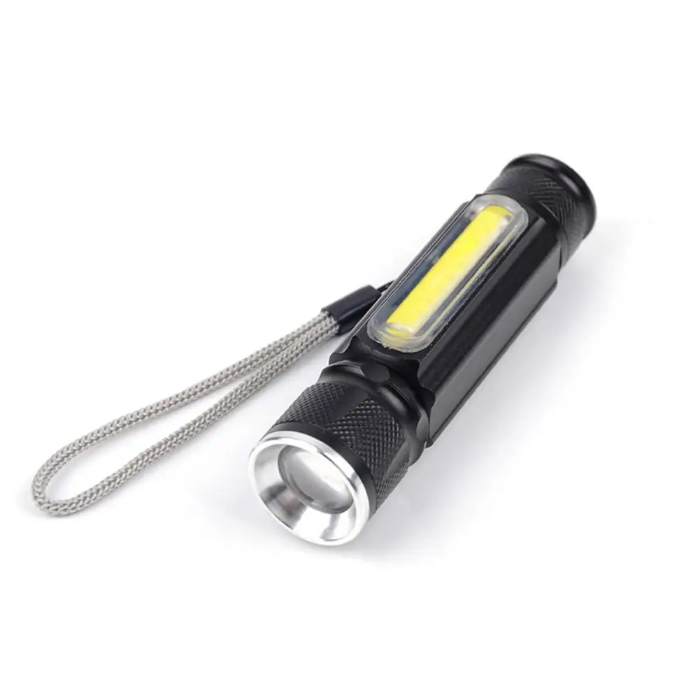 Zoomable T6 Flashlight 15000 Lumens 4 Modes Mini USB Torch Light | Лампы и освещение