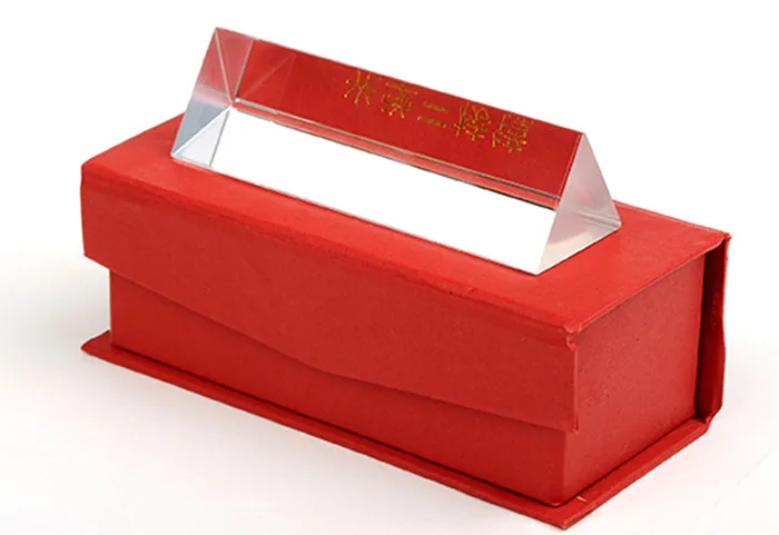  5 10 15 18 20cm Gift Children Student Educational Physics Triple Glass Triangular Physics Prism Spe - 32915460093