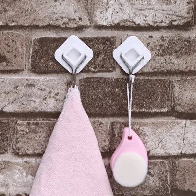 

BF040 Powerful suction cup hook Square peg hook 2pcs/set 7*5.5cm free shipping