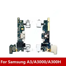 Зарядка через usb док-станция для Порты и разъёмы+ микрофон для samsung A3/A3000/A300H общий зарядный модуль данных Интерфейс