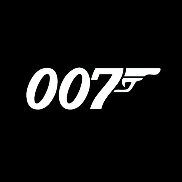 22 см x 7 см JAMES BOND 007 Отражающая виниловая наклейка для вашего оконного бампера или любой гладкой плоской поверхности