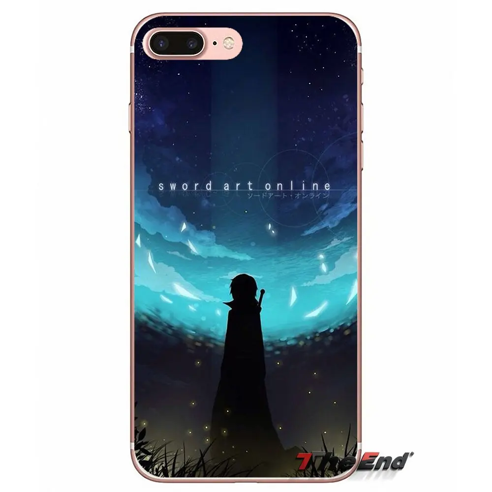 Мягкий чехол Sword Art Online для Huawei Honor 5A LYO L21 Y6 II Compact Y5 2 Y5II Mate 10 Lite Nova 2i 9i|Чехлы-накладки|