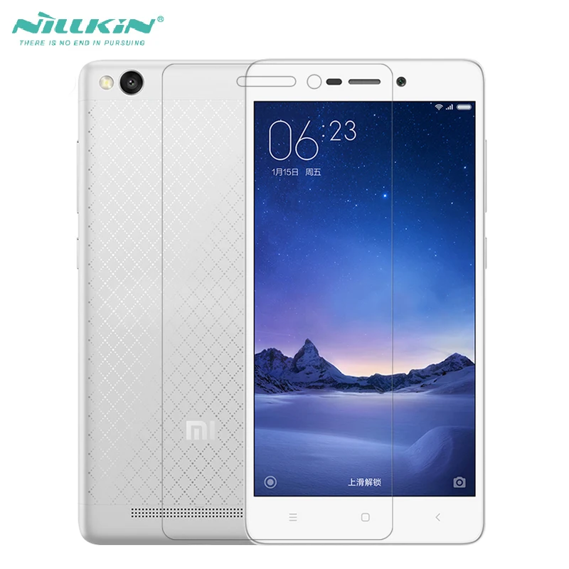 

Xiaomi Redmi 3 3s prime Protective Film Nillkin Transparent Anti-Fingerprint Matte Screen Protector For Redmi3s