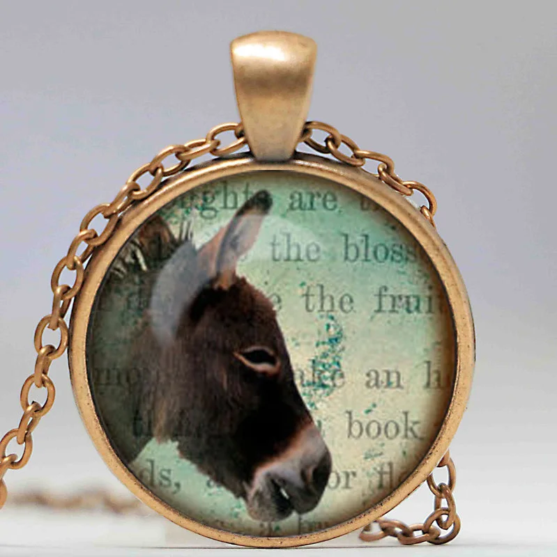 donkey necklace