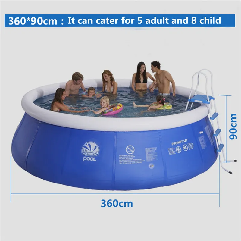 Nuevo Verano de deportes de agua de los niños del bebé piscina inflable piscina de PVC portátil familia jugar los niños bañera juguete - 6