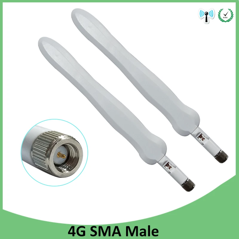 

20pcs 4G LTE Antenna SMA male Connector 10DBI 3G 4G Antena external directional waterproof antenne for wireless modem router