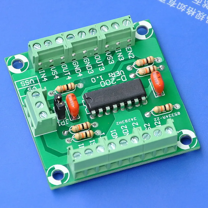 

Push-Pull Four Channel Motor Driver Module, ST L293D