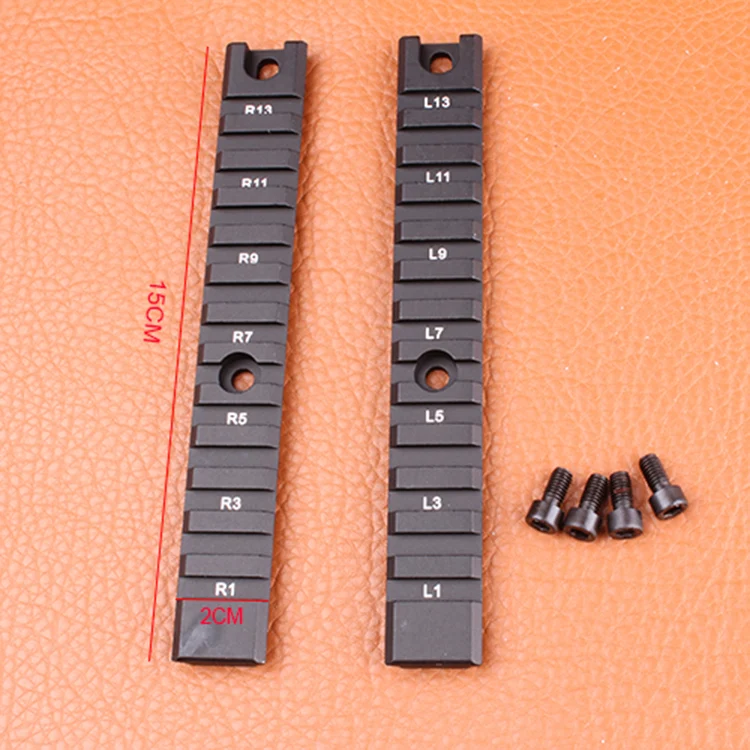 Hunting Gun Accessories 2 long pieces G36 Series Mount Base Ring Picatinny weaver Gun Rail Base