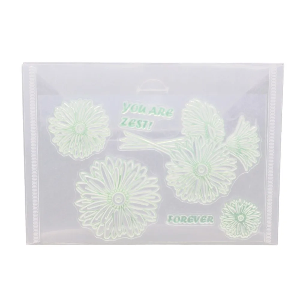 

5 pcs Clear Cutting Dies Bag Plastic Craft For Diy Scrapbooking Paper Cards Making Stamps And Dies Storage Organizer Bag