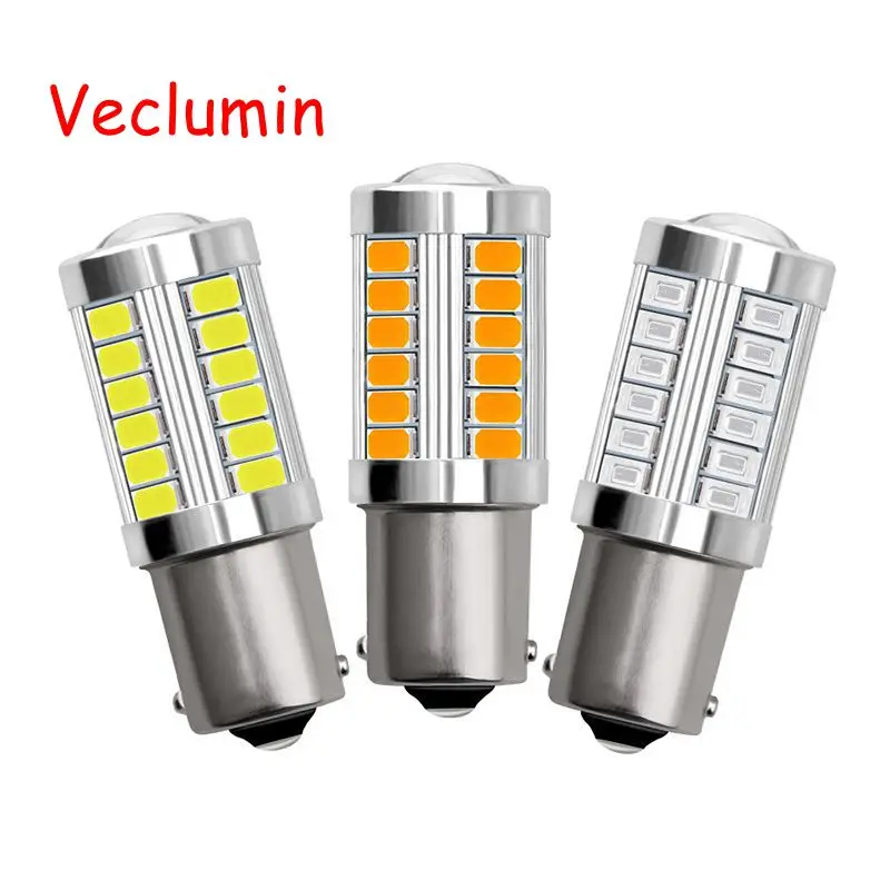 

2pcs 1156 1157 7506 BA15S P21W 5630 5730 LED Car Tail Bulb Brake Lights 12V Auto Reverse Lamp Daytime Running Signal Light Z3