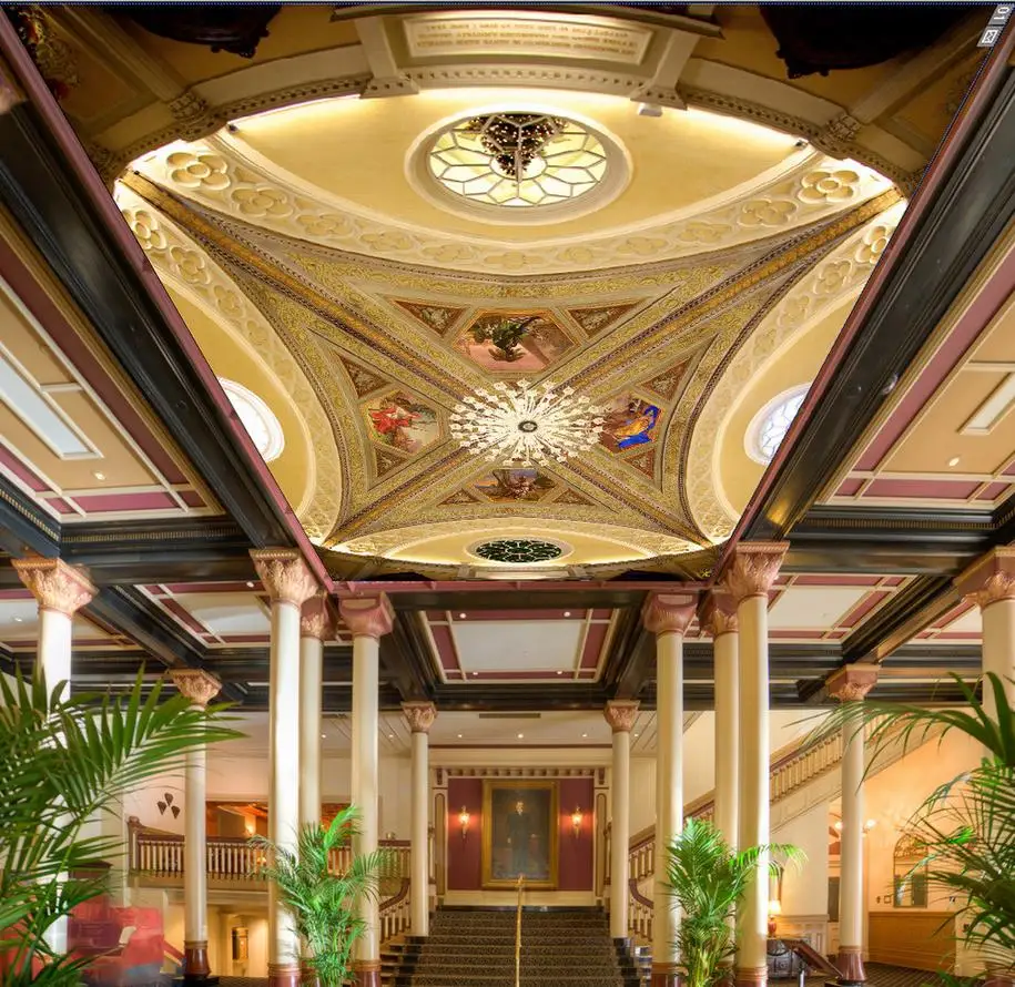 3d ceiling murals wallpaper European marble flower classic oil painting zenith background wall | Обустройство дома