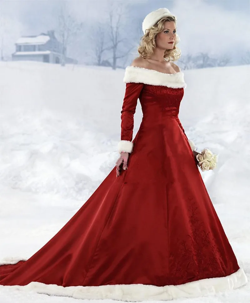 2016 New Style Off The Shoulder Long Sleeve Winter Bridal 2016 New Style Off The Shoulder Long Sleeve Winter Bridal