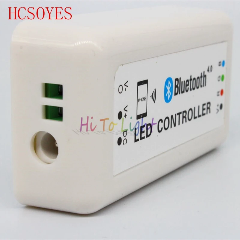 Светодиодный Bluetooth 4 0 управление Лер RGB DC12 24V BL370 RF смартфоном светодиодный