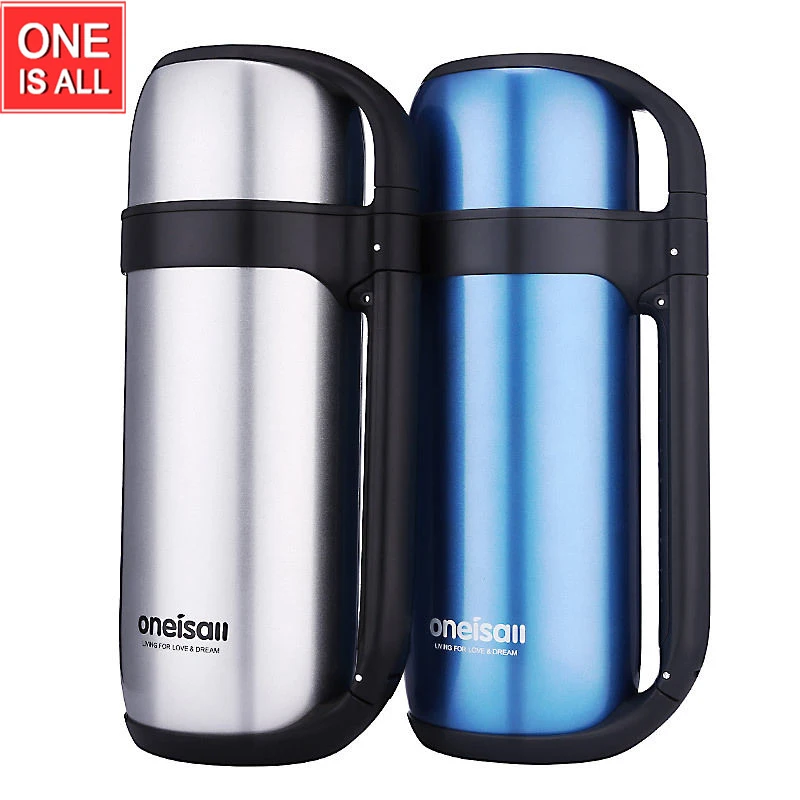 1.5L Outdoor Travel Thermal Water Kettle Insulated Vacuum Flask Thermos
