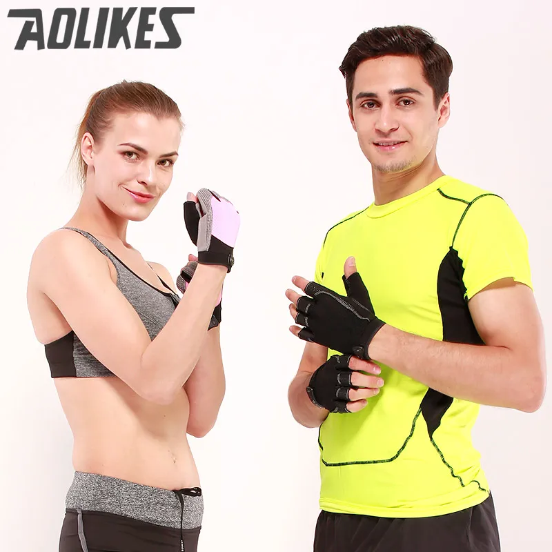 Gym Body Building Training Sports Fitness WeightLifting Gloves For Men And Women Custom Fitness Exercise Training Gym Gloves