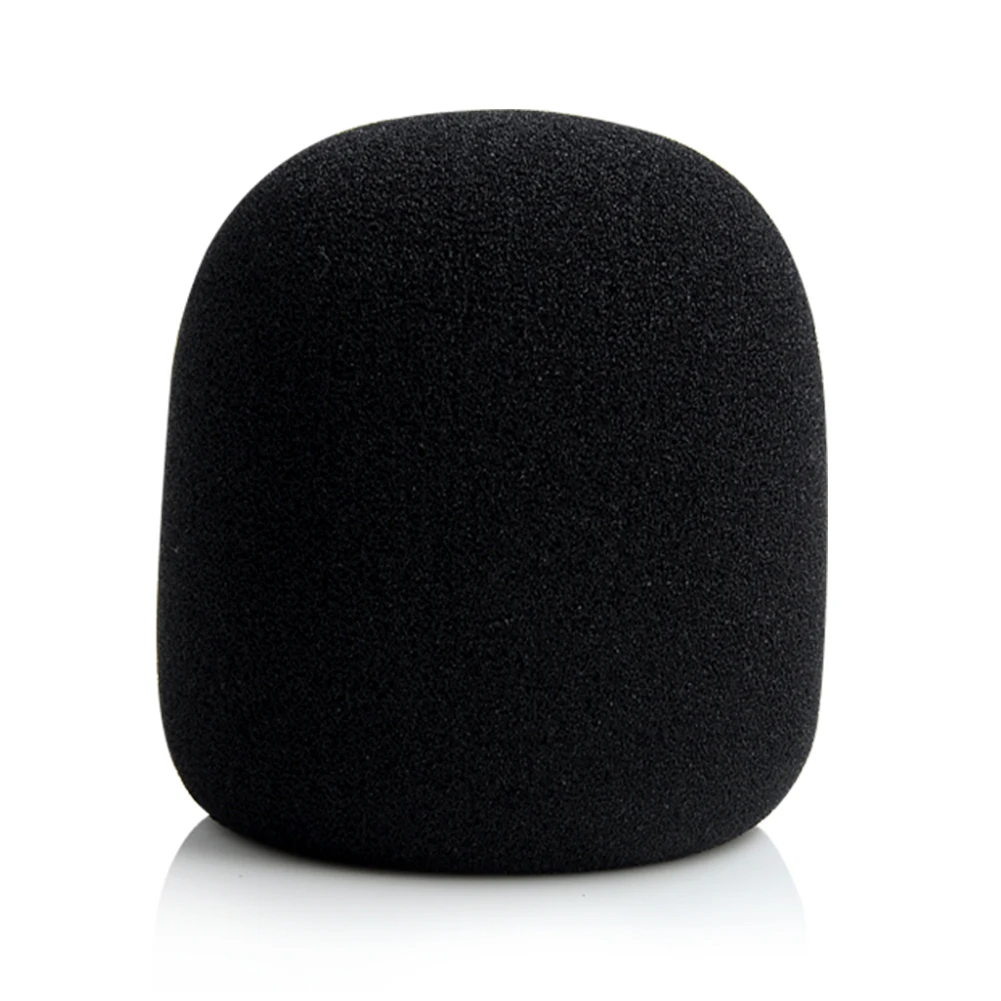 

10PCS/PACK 3.5cm Diameter foam microphone windscreens windshields /Customize foam covers on your requirements with Free Shipping