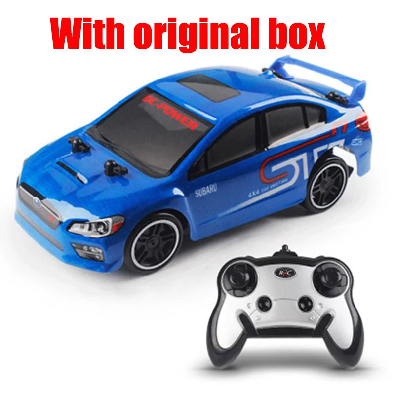 with original box 4WD привод Быстрый дрейф автомобиль AE86 пульт дистанционного управления автомобиль 1:24 2,4G радио управление внедорожник RC автомобиль дрейф высокая скорость модель автомобиля игрушка - Цвет: with original box
