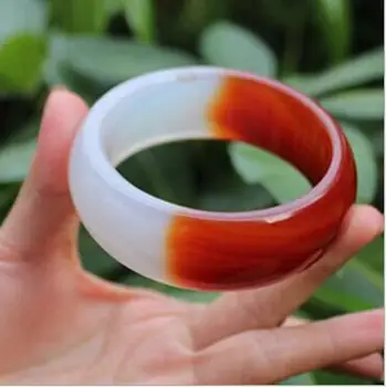 

Beautiful female style article wide qiao color bracelets and narrow style red white bracelet More size can choose