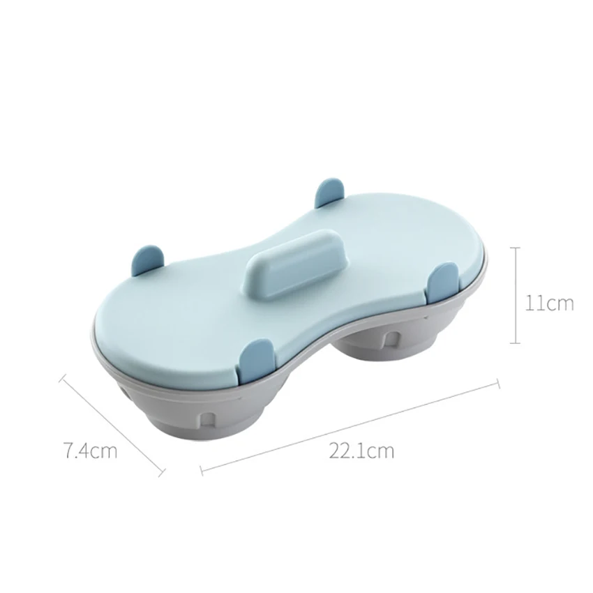 1PC Microwave Double Cup Eggs Poachers Kitchen PP Plastic Cookware Eggs Steamer Mold Household Egg Poaching Cups Gadgets