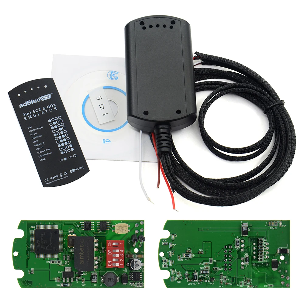 Эмуляция Adblue 8 в 1 обновление до 9 универсальная коробка для эмуляции по не