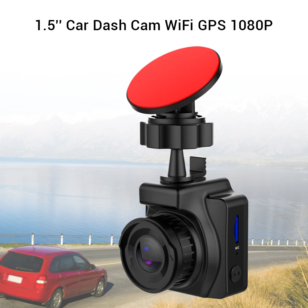 

dash camera GPS WIFI Novatek 96658 avtoregistrator Full HD 1080P Car dvr 1.5 IPS Screen Car dvrs car recorder Dash cam