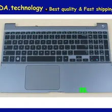 Wellendorff новая верхняя крышка для SAMSUNG 15," NP700Z5A NP700Z5B NP700Z5C US keyboard Topcase Touchpad C cover, W/backligt