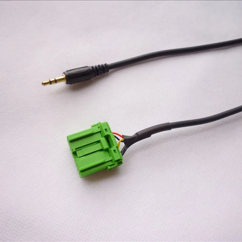 Зеленый разъем Biurlink 14 контактный стерео 3 5 мм аудио Aux in MP3 кабель провод для Honda