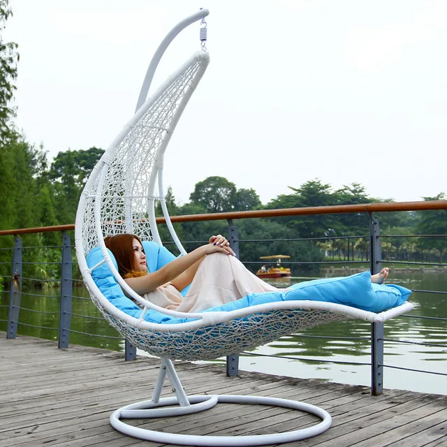 Outdoor outdoor swing rattan hanging basket hanging chair leisure chair
