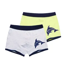 Детское нижнее белье для мальчиков детские шорты с героями мультфильмов, трусы-боксеры для маленьких мальчиков, трусы-боксеры в полоску для подростков