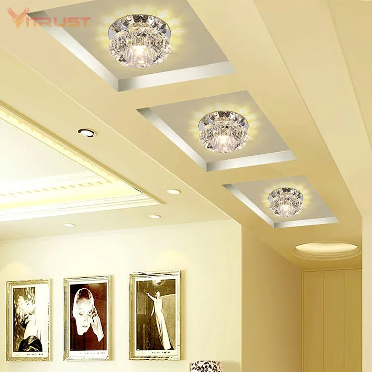 Luzes de Teto Luz para Galeria Mini Casa Montagem Embutida Moderna 3w 5 Ceilng Arte Decoração Sala Estar Varanda Ac110-240v Led 14 luz para galeria arte decoração sala estar varanda AC110-240V