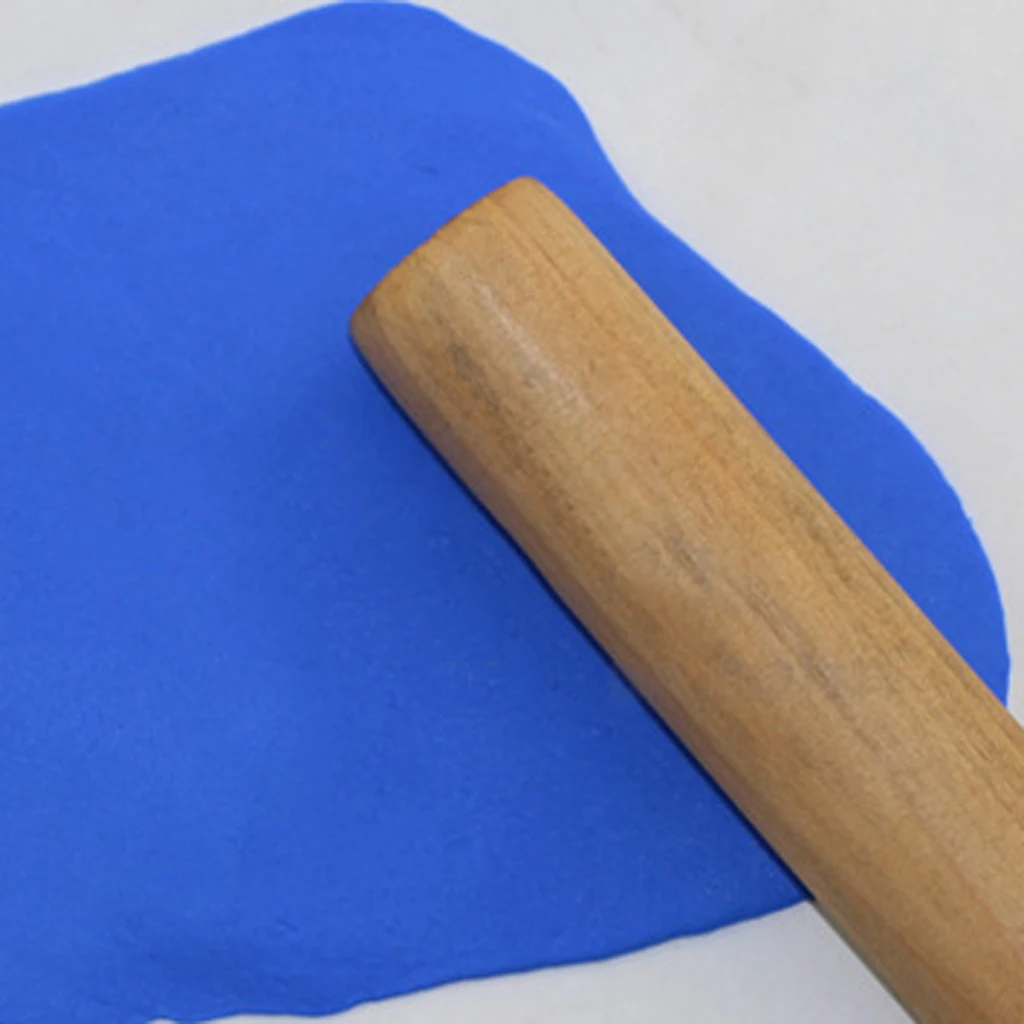 Wooden Rolling Pin Wood Roller Stick For Ceramics Pottery Clay Tools 