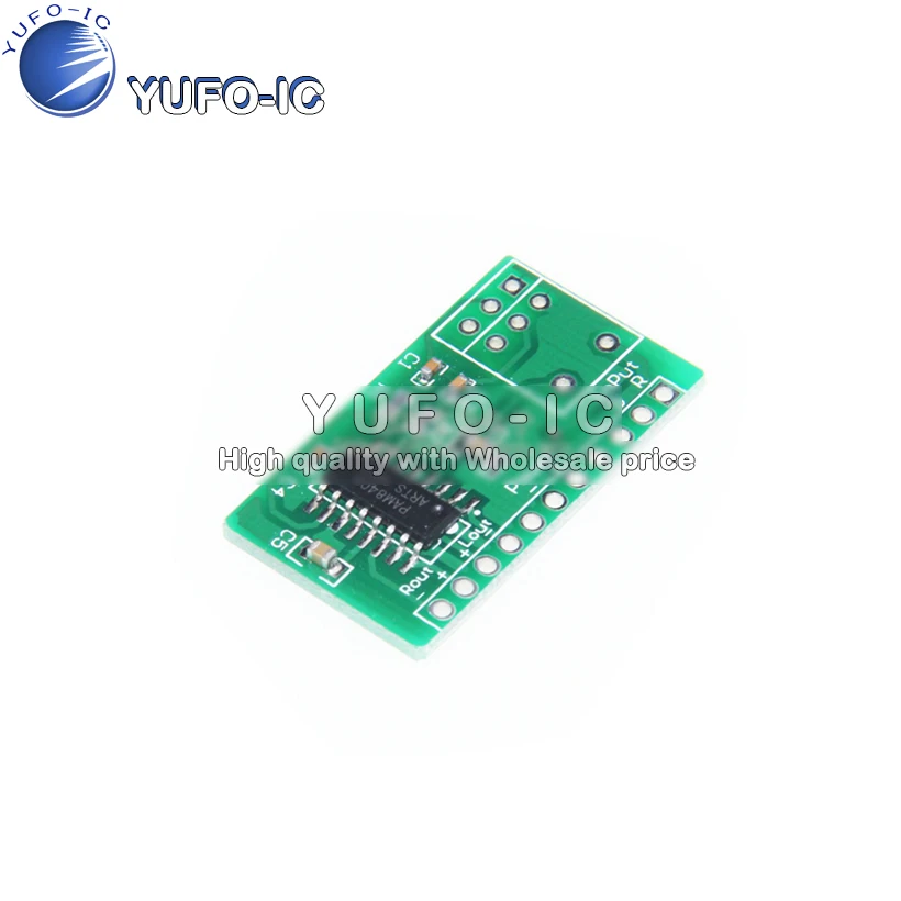 

PAM8403 mini 5v small digital power amplifier board without switch potentiometer can be USB powered sound good