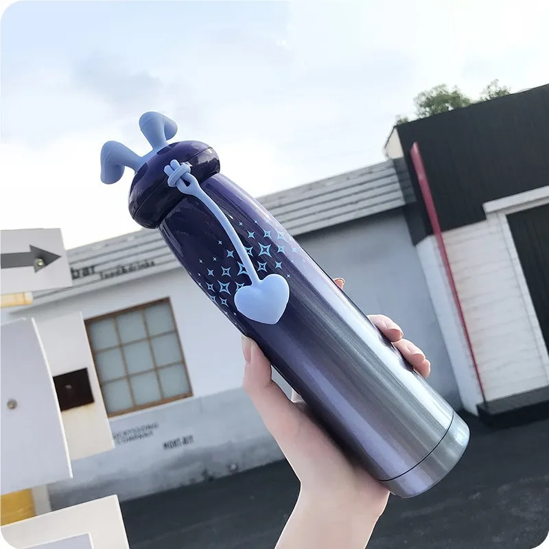New arrivels Creative Stainless steel family office double layer vacuum cup stars moon sky gradient colors thermos flack New arrivels Creative Stainless steel family office double layer vacuum cup stars moon sky gradient colors thermos flack