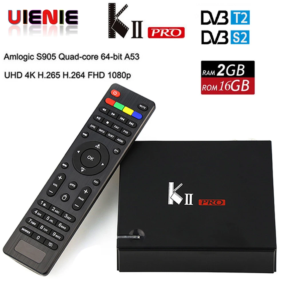 KII PRO DVB-S2 DVB-T2 S905d Android 7.1 TV Box Quad Core 2GB 16GB K2 pro DVB T2 S2 4K Media player Cline NEWCAMD Dual Wifi BT4.0 KII PRO DVB-S2 DVB-T2 S905d Android 7.1 TV Box Quad Core 2GB 16GB K2 pro DVB T2 S2 4K Media player Cline NEWCAMD Dual Wifi BT4.0
