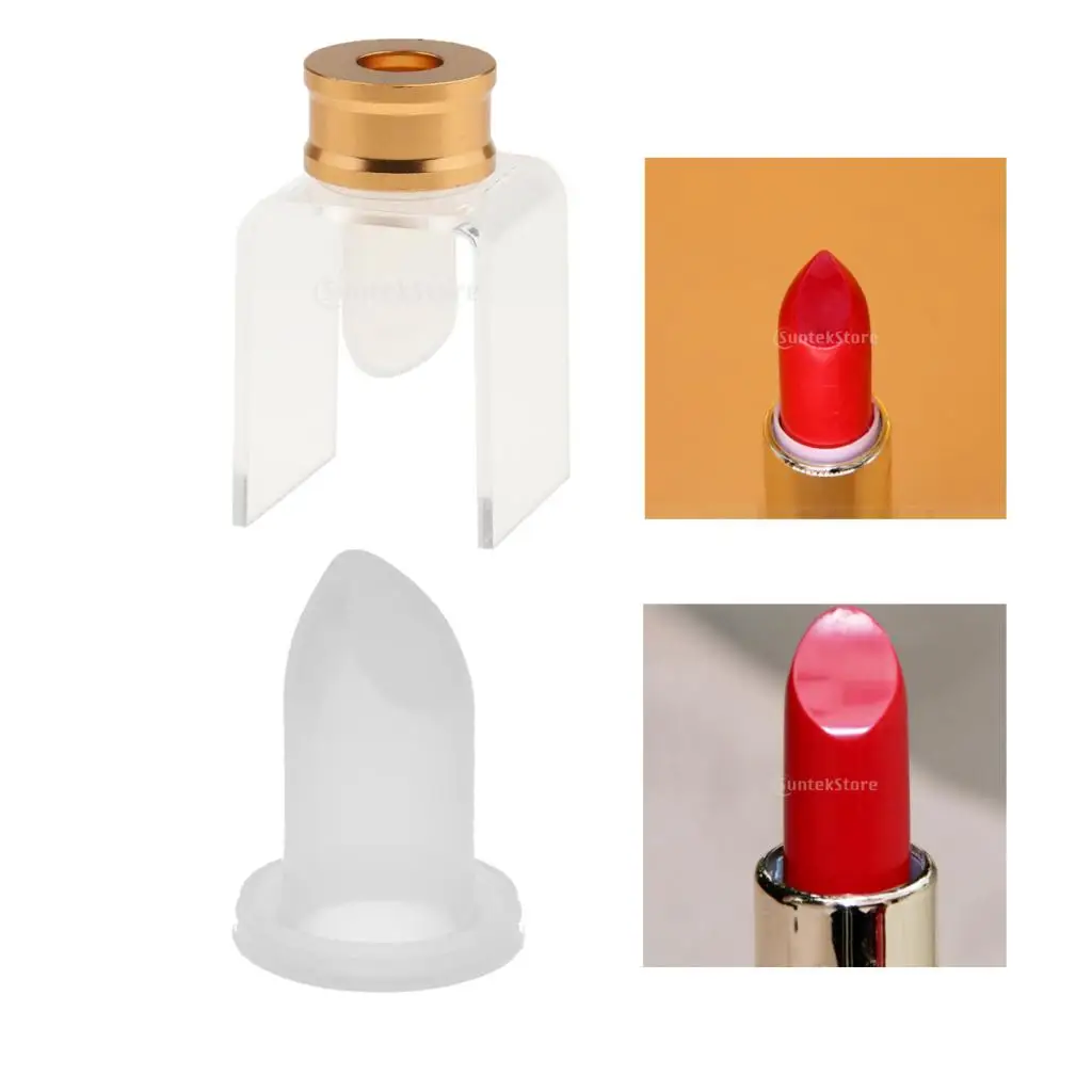 Lipstick Mould Lip Balm Mold Homemade Lipstick Filling 12.1mm Tube 2 Models Make Up Cosmetics Accessories