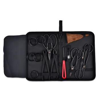 

Garden Bonsai Tool Set Carbon Steel Kit Cutter Scissors with Nylon Case CLH@8