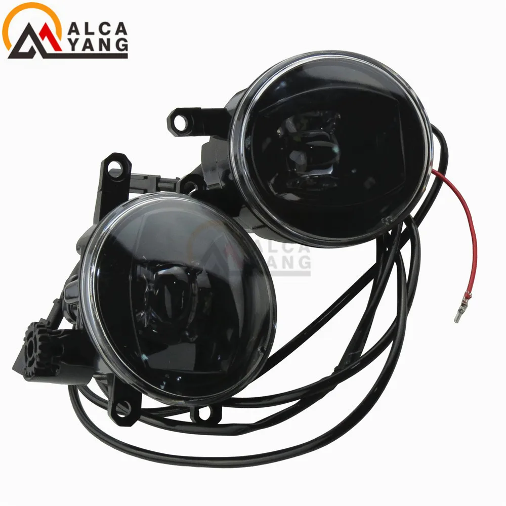 

2pc Devil Eye Fog Lamp Assembly high brightness Fog Light LED For Toyota Corolla Camry Yaris RAV4 Lexus GS350 GS450h LX570 HS250