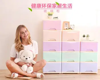 

King size clothes drawer storage cabinets wardrobe lockers finishing plastic storage box