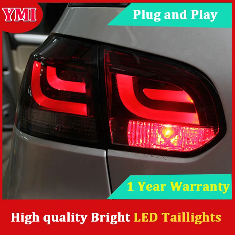 YMI Car Style For Volkswagen Golf 6 R20 2009 2013 Taillights LED Tail