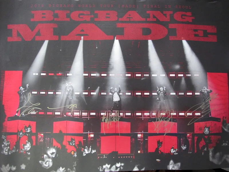 Bigbang Autographed Signed With Pen Album 16 Made Live Concert 2 Cd Photobook New Korean 06 16 Bigbang Album Bigbang Bigbang Albumkorean Albums Aliexpress
