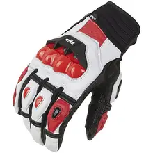 Французский бренд AFS16 перчатки из воловьей кожи карбоновые мотоциклетные перчатки мужские и женские гоночные перчатки Размер: S-3XL