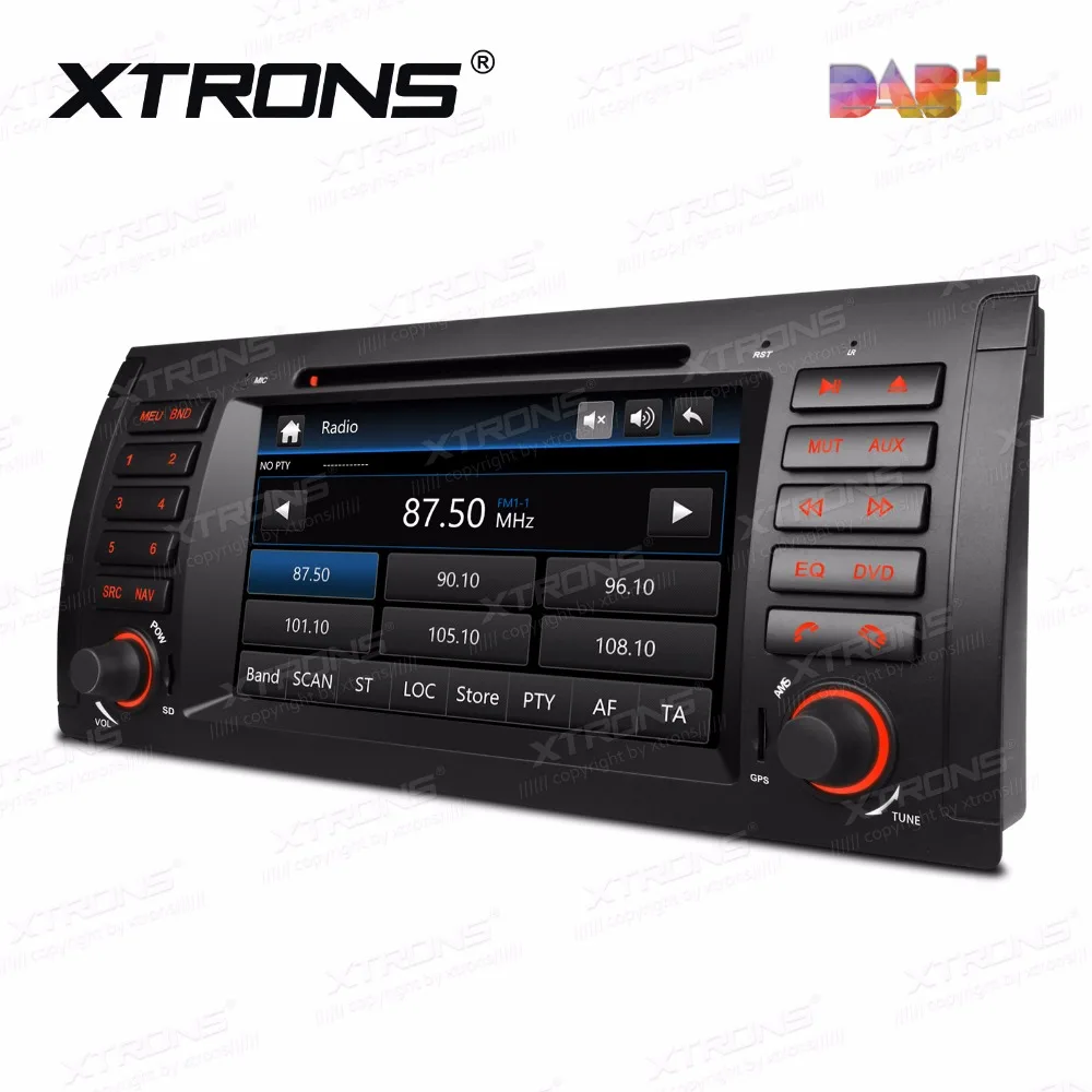 XTRONS 7 дюймов WinCe Радио DVD плеер 2 din DAB + Canbus GPS навигации для BMW X5 E53 1999 2000 2001 2002 2003 2004 2005